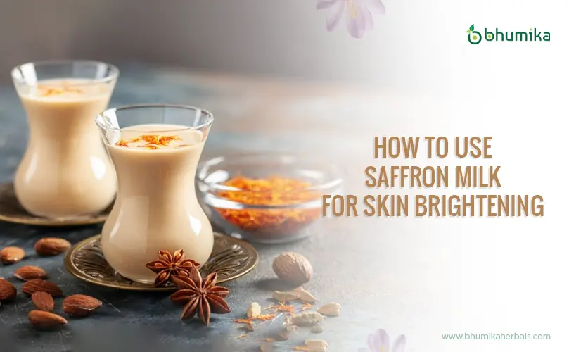 how to use saffron milk on skin