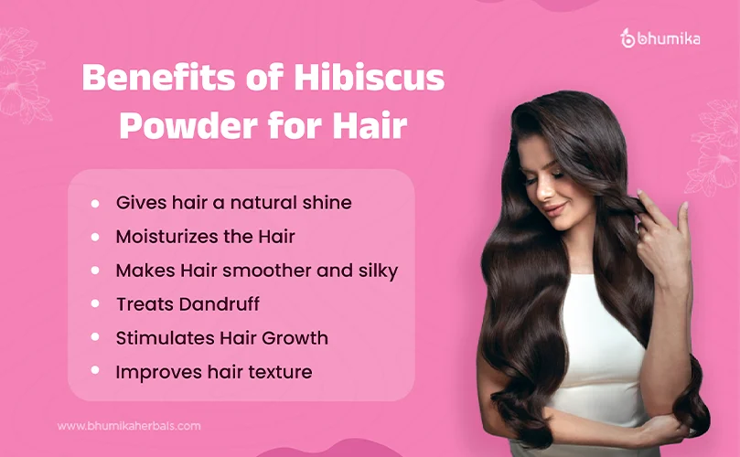 benefits of hibiscus powder for hair