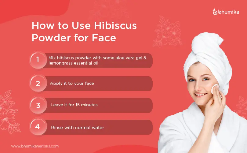 how to use hibiscus powder