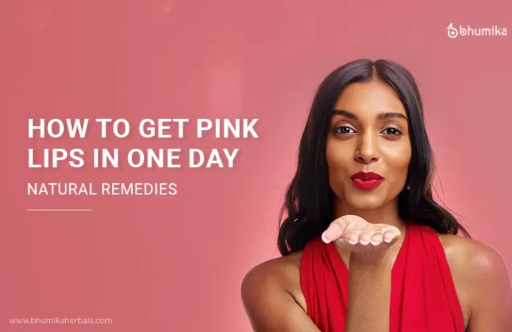 how to get pink lips in one day