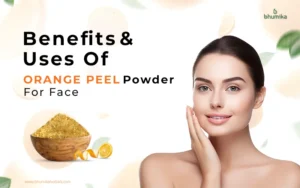 orange peel powder for face