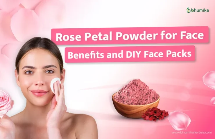 rose petal powder for face