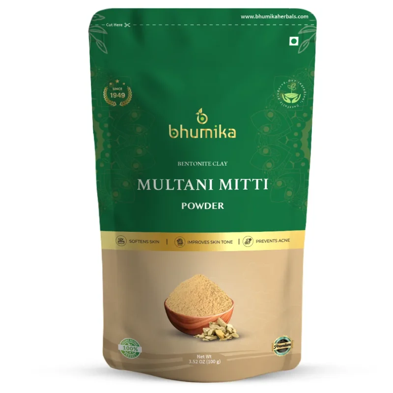 Multani Mitti Powder 100% Pure Fullers Earth 100gm