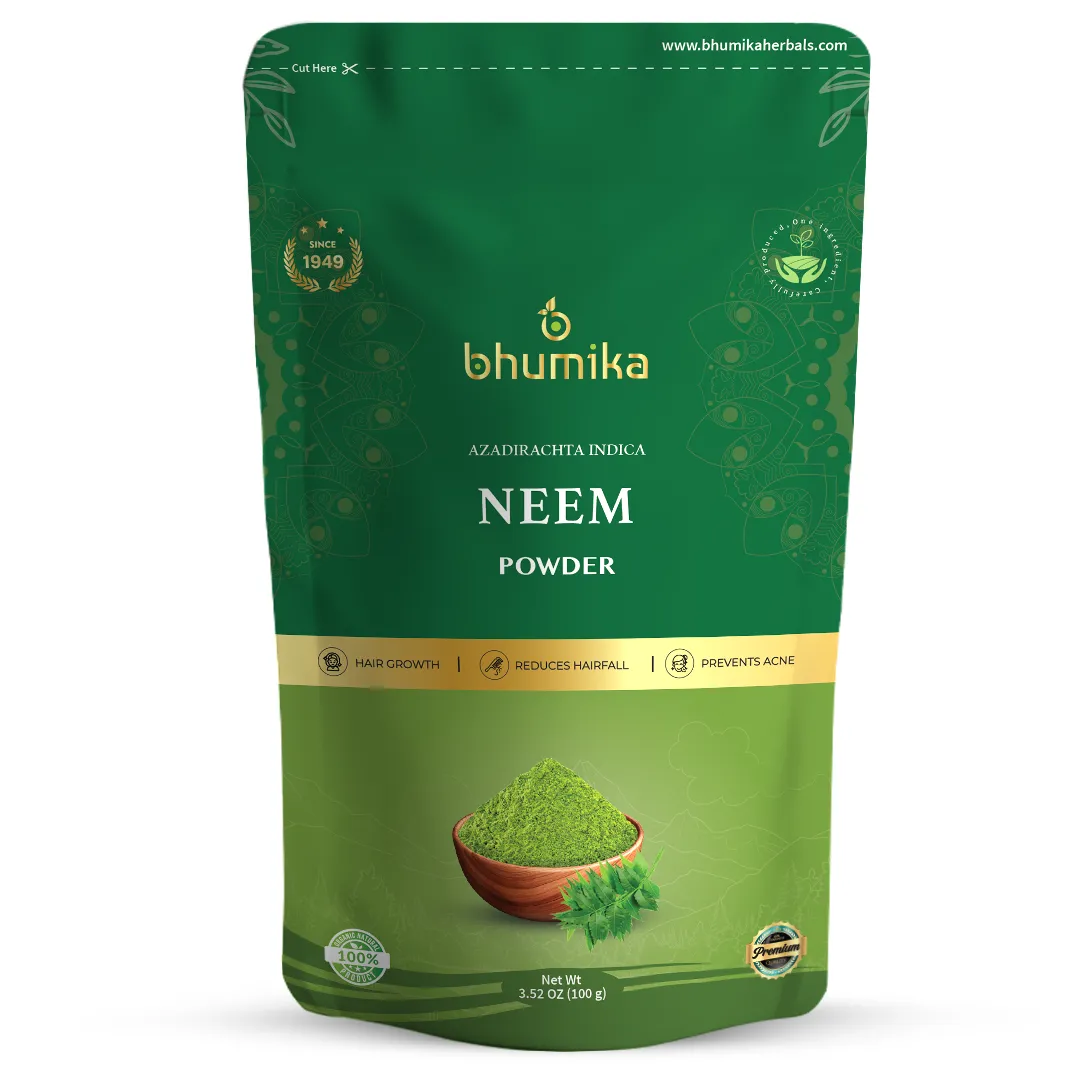 Neem Powder Ayurvedic Azadirachta Indica 100gm