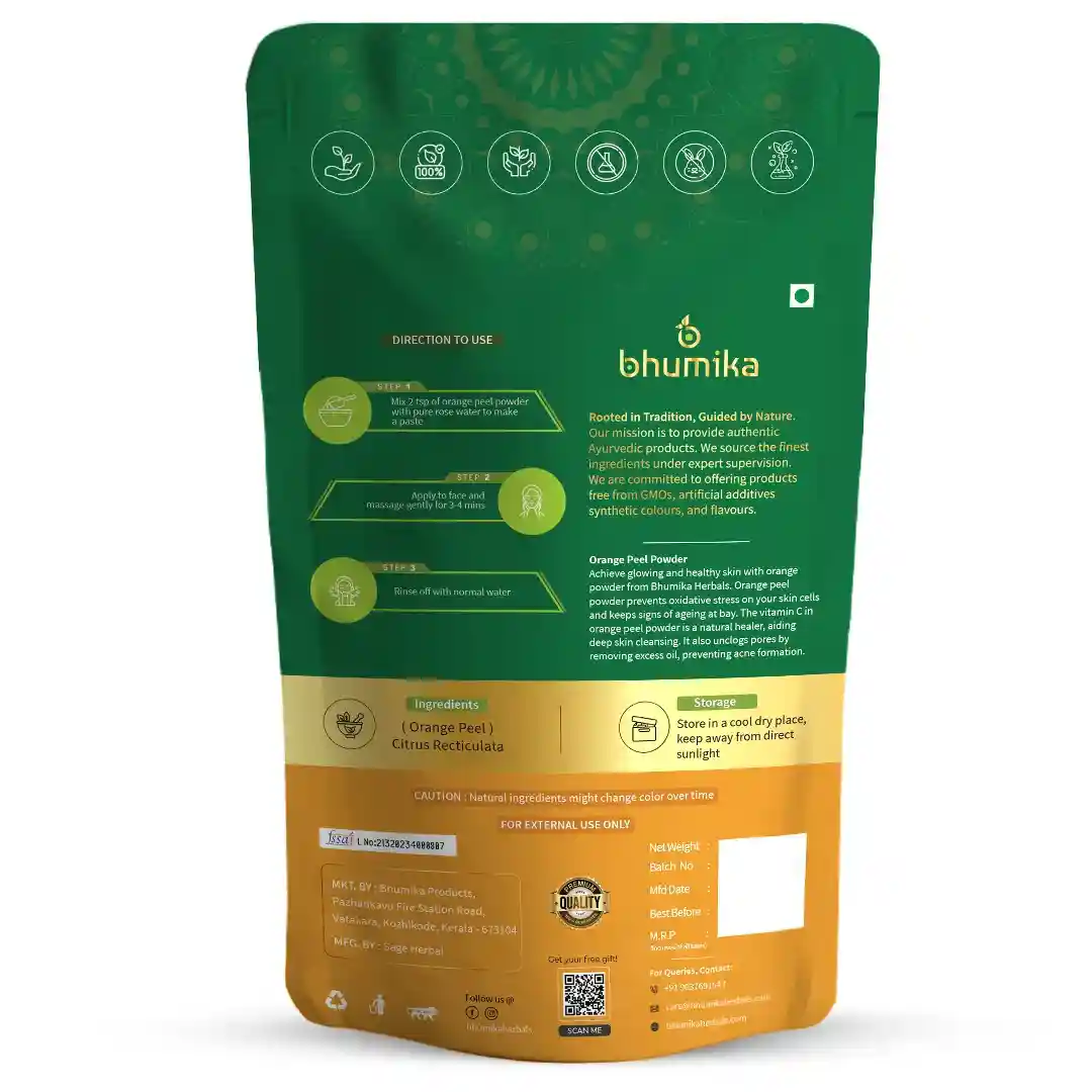 best orange peel powder