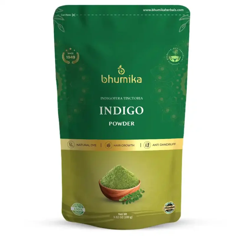 Indigo Powder – 100% Pure Natural Dye for Hair 100gm