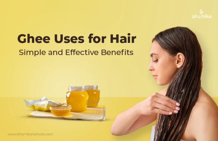 ghee uses for hair