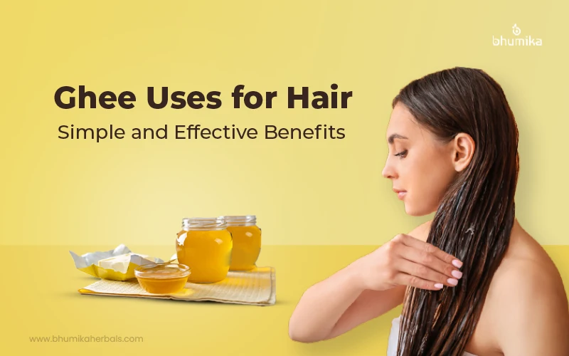 ghee uses for hair