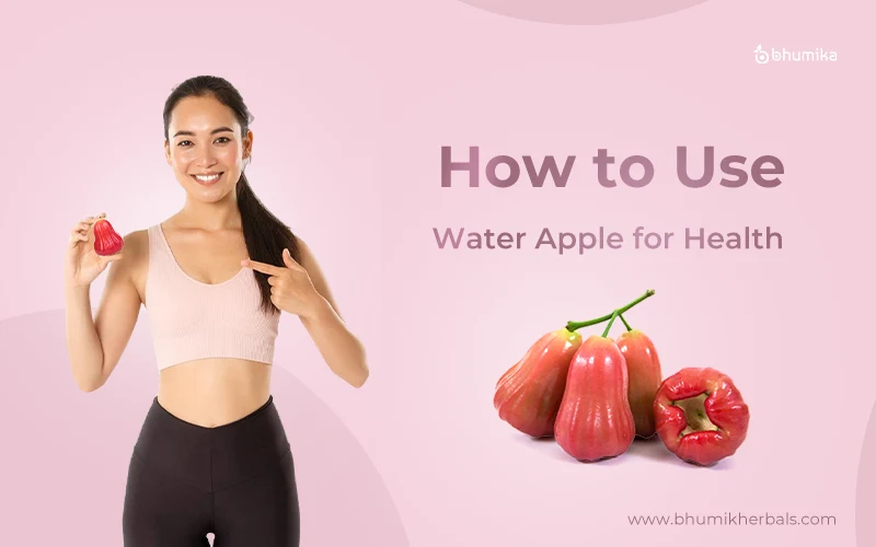 how to use water apple