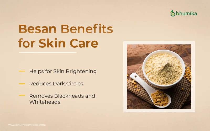 besan uses for skin care