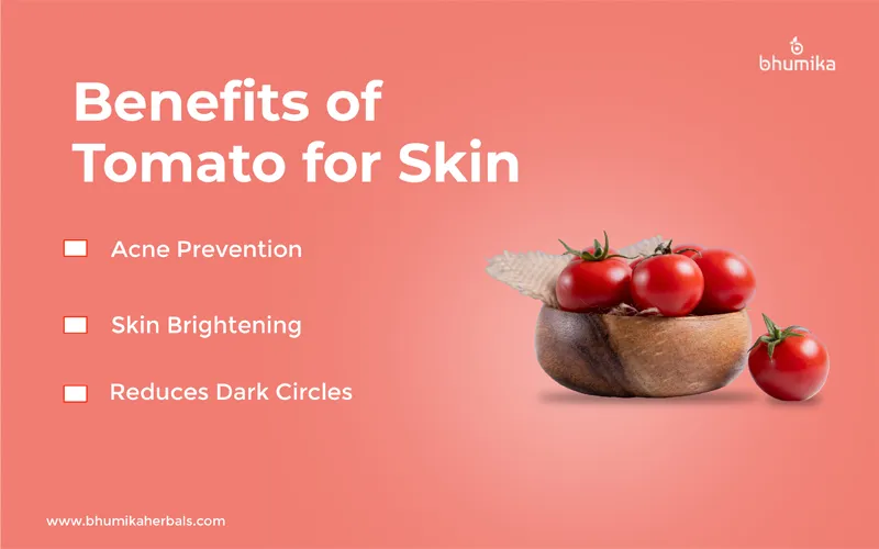 tomato uses for skin