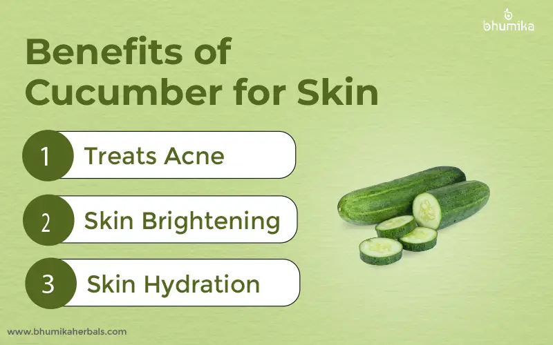 cucumber benefits for skin