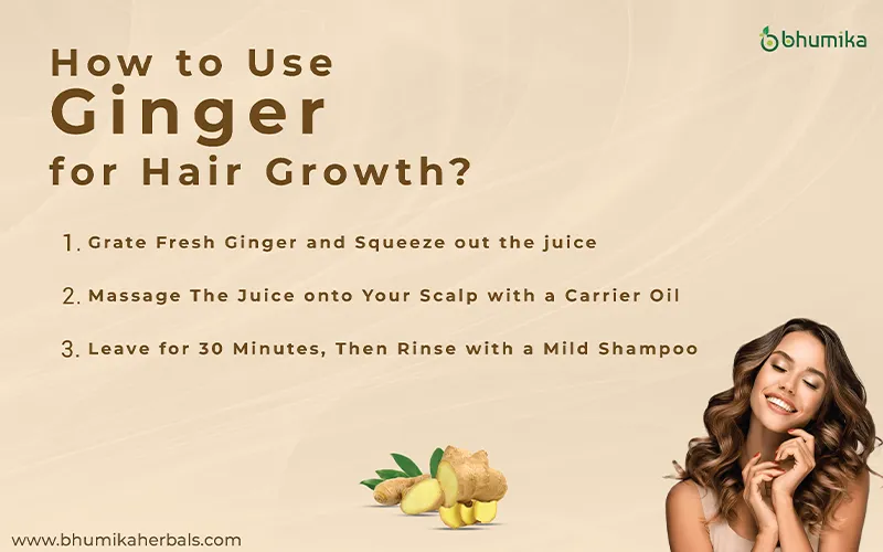 how to use ginger for hair