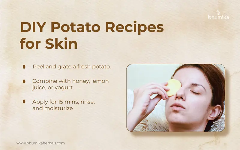 potato face packs for face