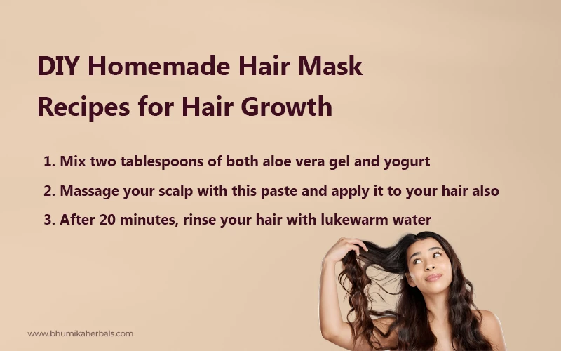 diy homemade masks for hair growth