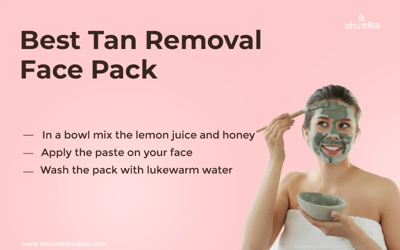 best tan removal face pack