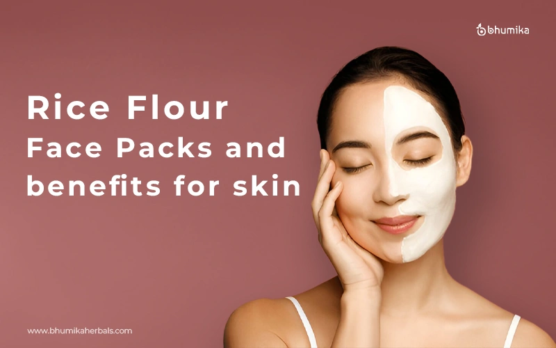 rice flour face packs