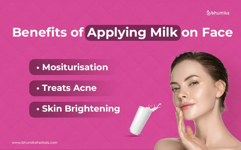 benefits of milk for face