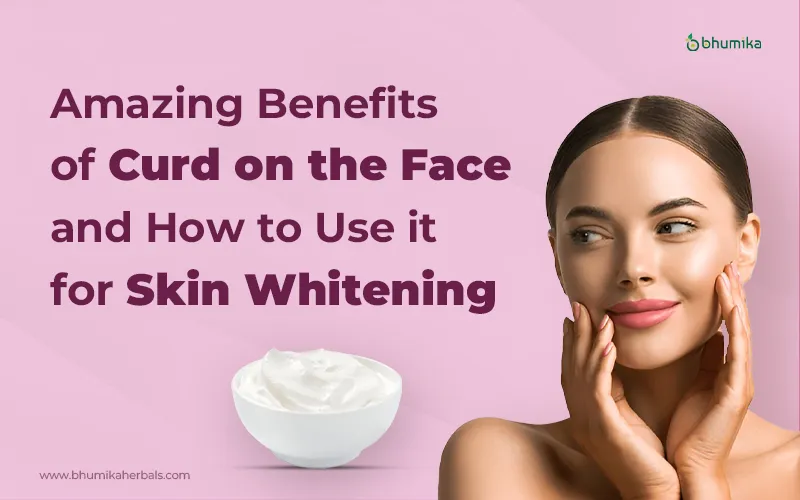 curd benefits for skin