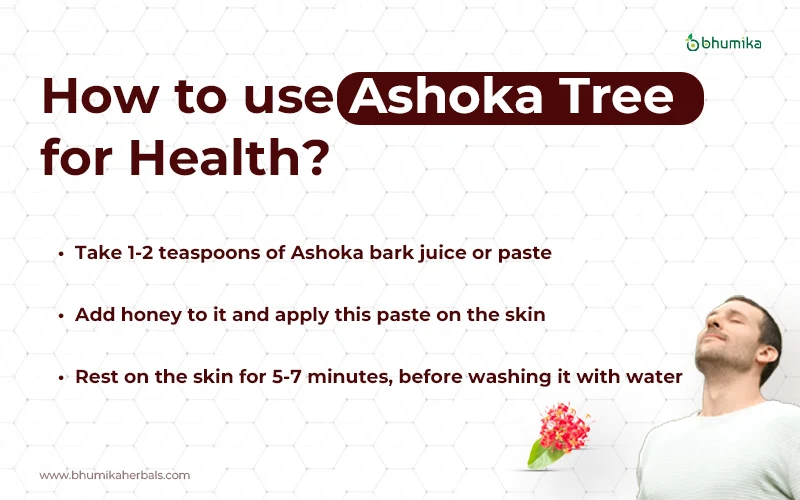 how to use ashoka tree for health