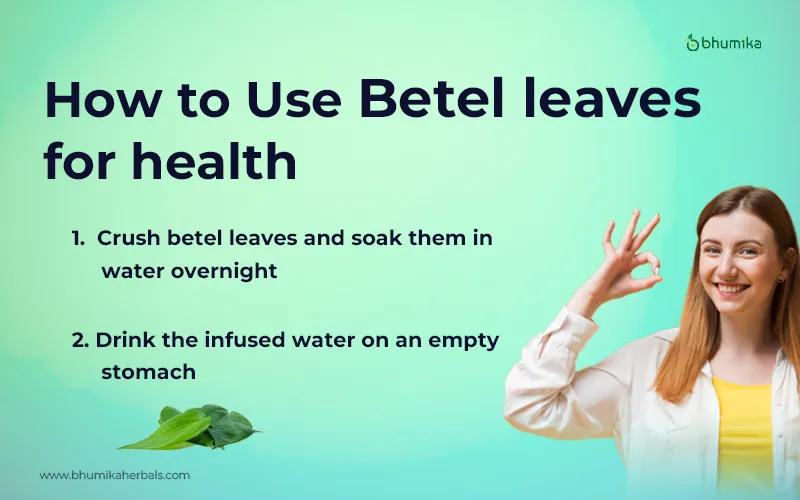 how to use betal leaves