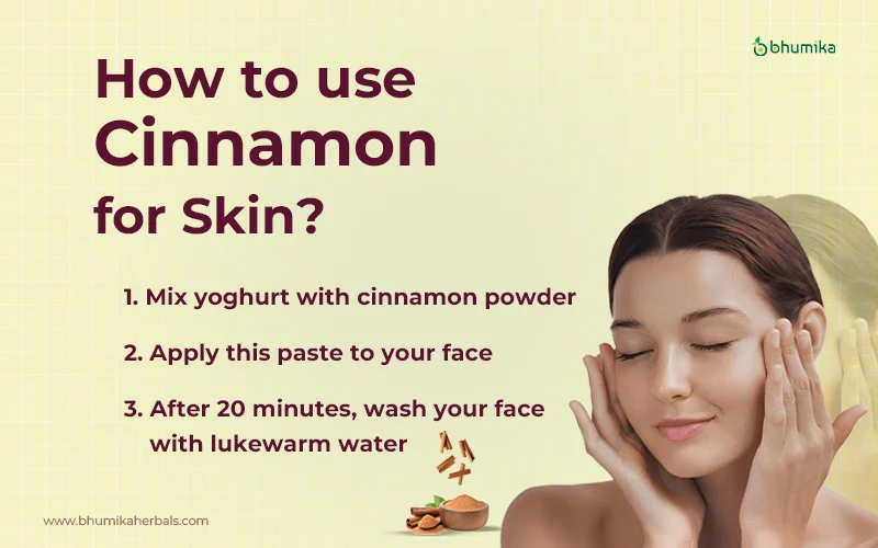 how to use cinnamon for skin