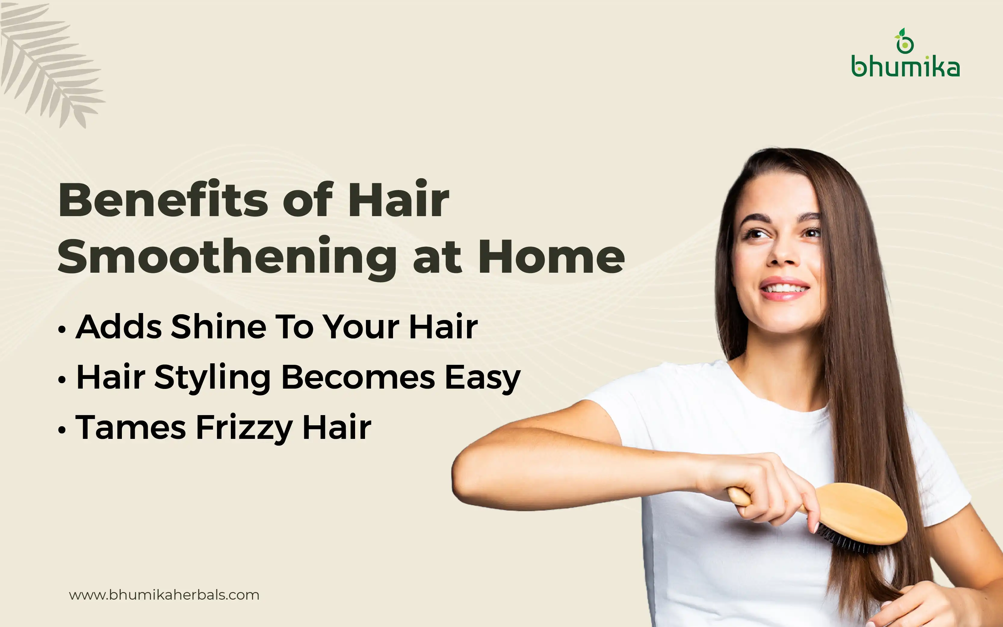 benefits of hair smoothening at home