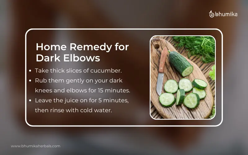 home remedy for dark elbows and knees