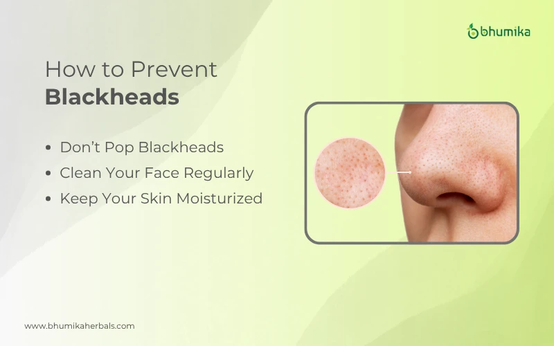 how to prevent black heads