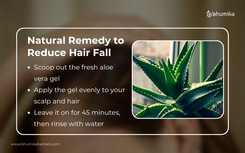 natural remedy to reduce hair fall
