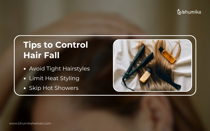 hair fall controll tips