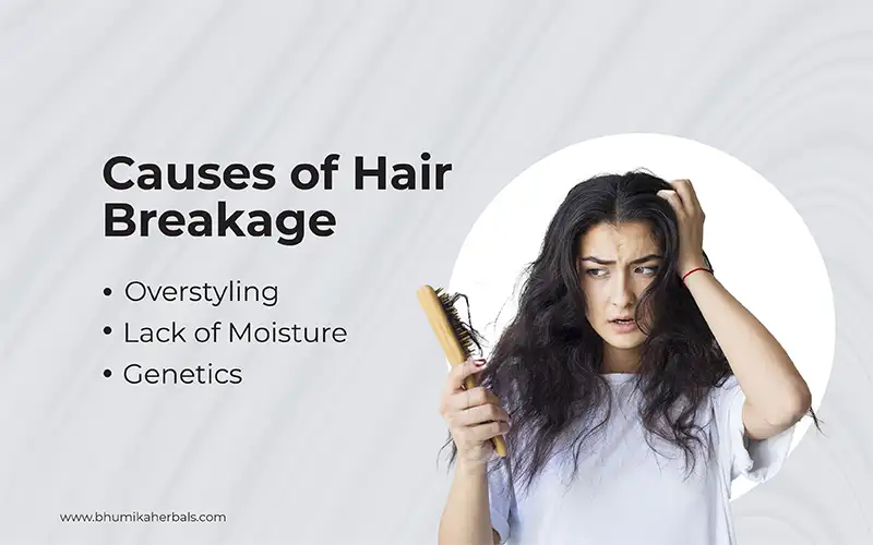 causes of hair breakage
