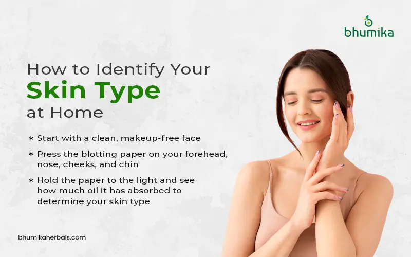 methods to test your skin type at home