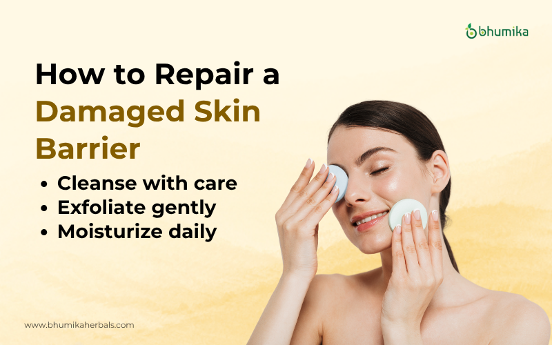 how to repair a damaged skin