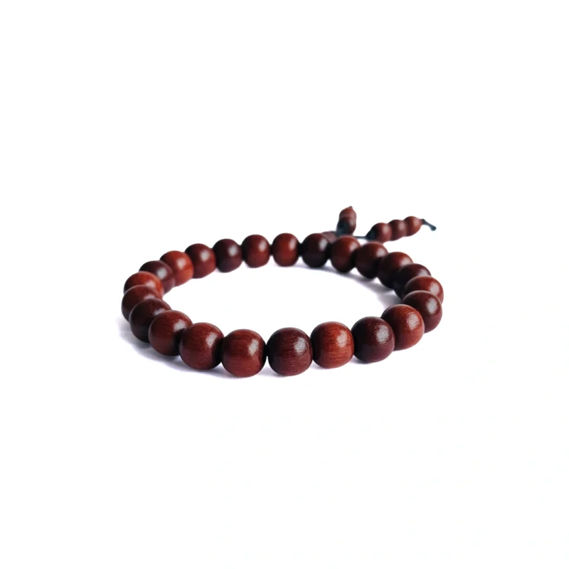 Red Sandalwood Bracelet – Rakta Chandan 8MM Spiritual Wristwear