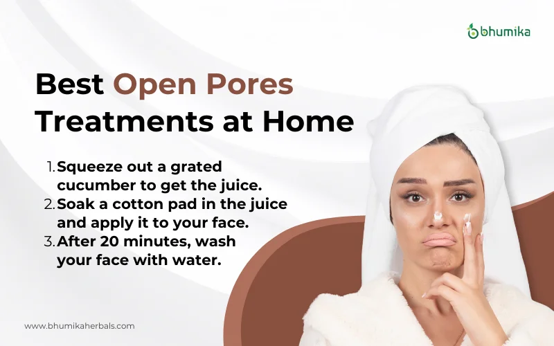 open pores treatment at home