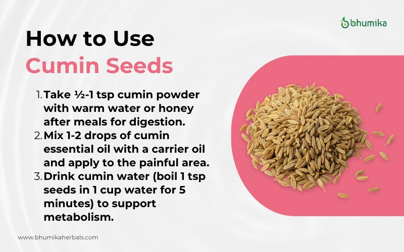 how to use cumin