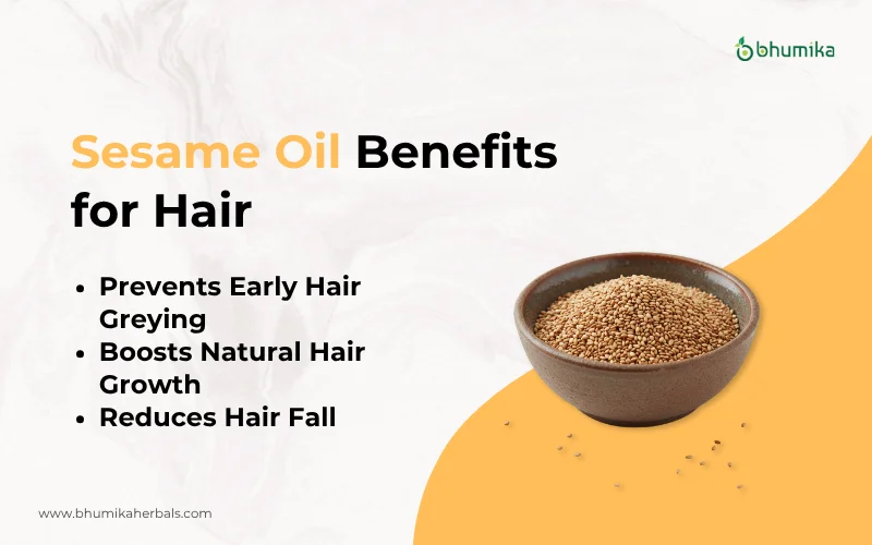 sesame oil benefits for hair