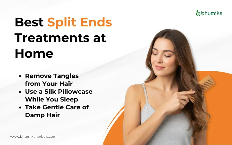 best split ends treatments at home