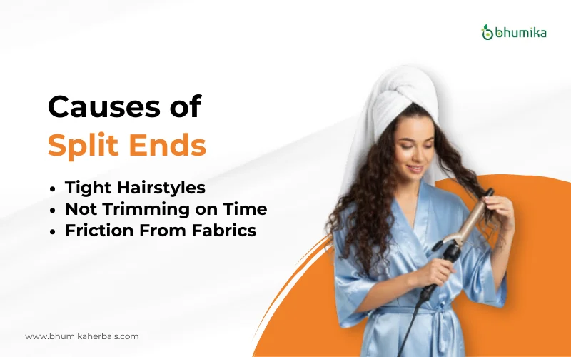 causes of split ends