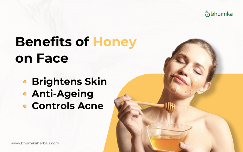 benefits of honey on the face