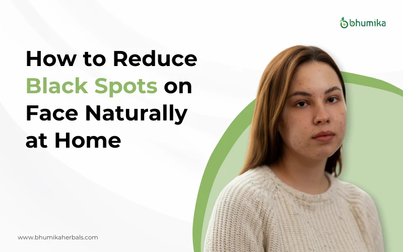 how to reduce black spot on face