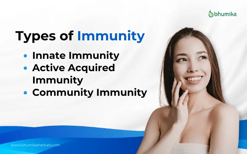 types of immunity