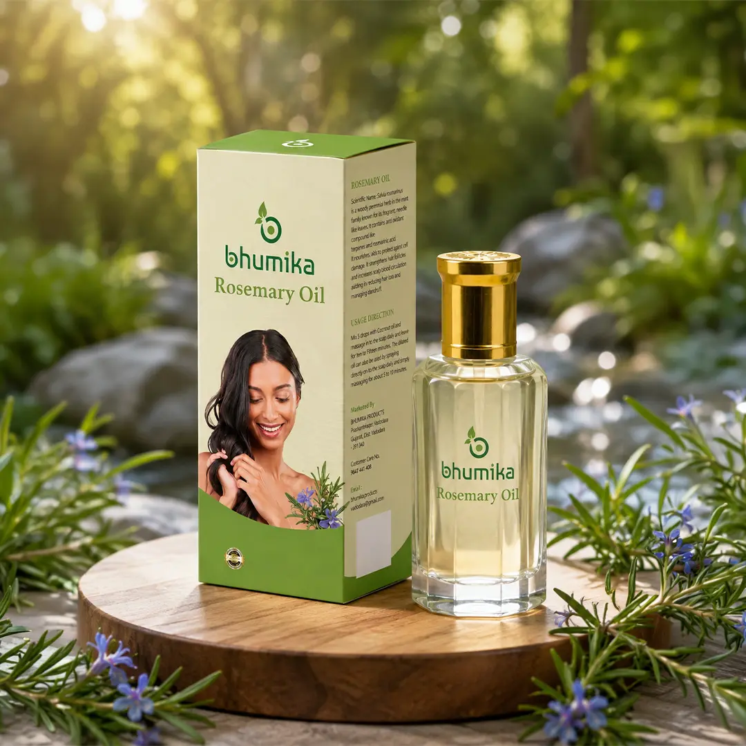 Rosemary Oil - 25ml Pure Ayurvedic Hair and Scalp Oil